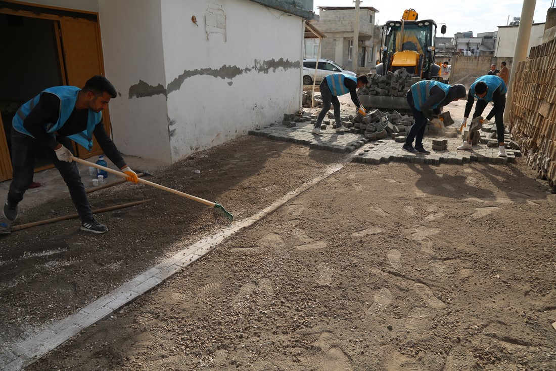 HALİLİYE BELEDİYESİNİN ÜST YAPI ATAĞI SÜRÜYOR