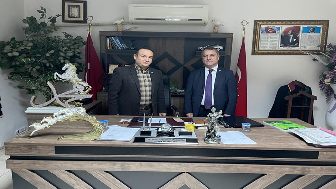 GAİMDER BAŞKAN ADAYI ÖMER KANTAR `DAN YÜKSEK MİMAR MEHMET DANAOĞLU’ NU  ZİYARET