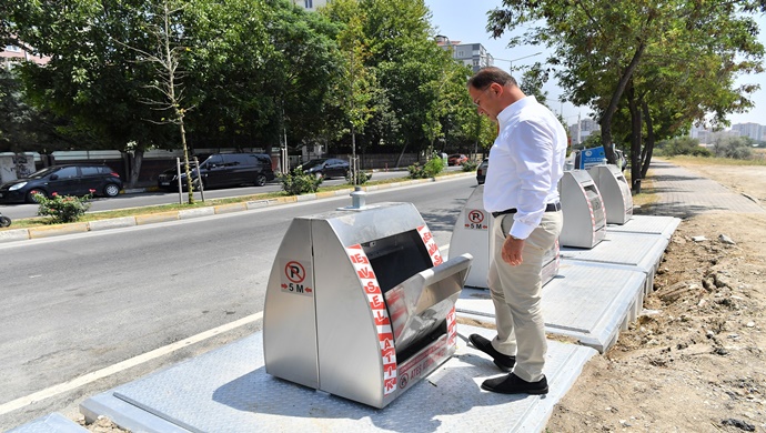 MODERN ÇÖP KONTEYNERLERİ BEYLİKDÜZÜ’NE ÇOK YAKIŞTI