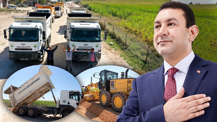 BAŞKAN ÖZYAVUZ’UN GİRİŞİMLERİYLE 60 MAHALLEYİ BİRBİRİNE BAĞLAYAN YOL ASFALTLA BULUŞUYOR