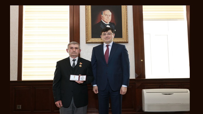 Baş redaktora “Diaspor fəaliyyətində xidmətə görə” medalı təqdim edilib