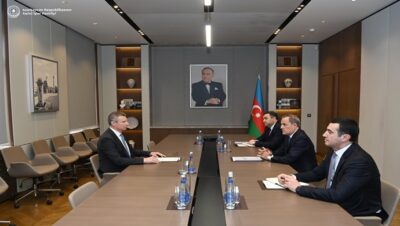 Bakan Ceyhun Bayramov’un Ukrayna’nın Azerbaycan Büyükelçisi ile görüşmesine ilişkin basın açıklaması